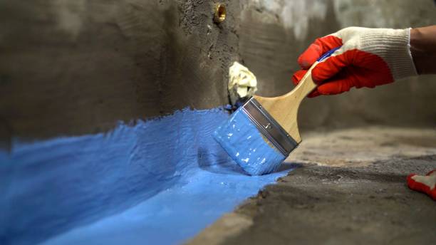 SJ Waterproofing Pros commercial waterproofing team near Monroeville, IN